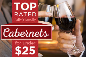 Top-Rated Cabernets for under $25 | WineDeals.com