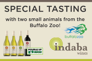 Special Tasting Event with Indaba Wines and The Buffalo Zoo - Saturday, October 22nd! | WineDeals.com