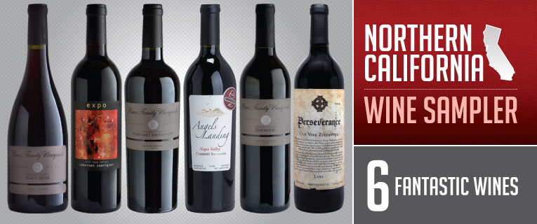 Northern California Wine Sampler Northern California Wine Sampler
