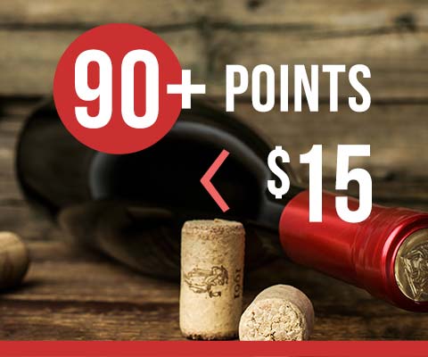 90-Point Wines Under $15 | WineMadeEasy.com