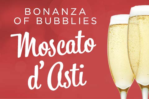 Bonanza of Bubblies - Moscato d'Asti | WineTransit.com
