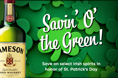 Irish Spirit Deals | WineTransit.com