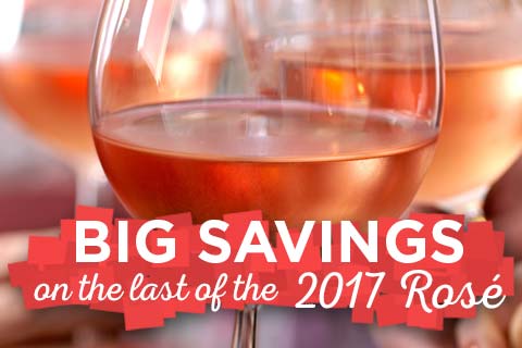 Save Big on the last of '17 Rose! | WineDeals.com