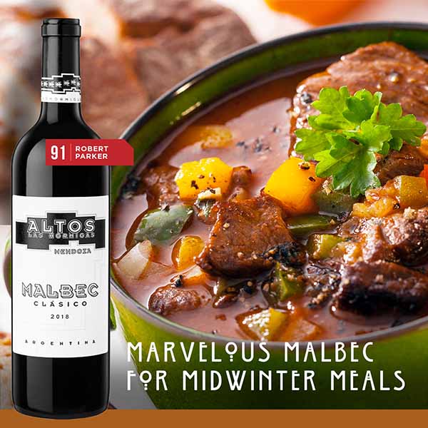 Marvelous Malbec for Mid-Winter Meals!