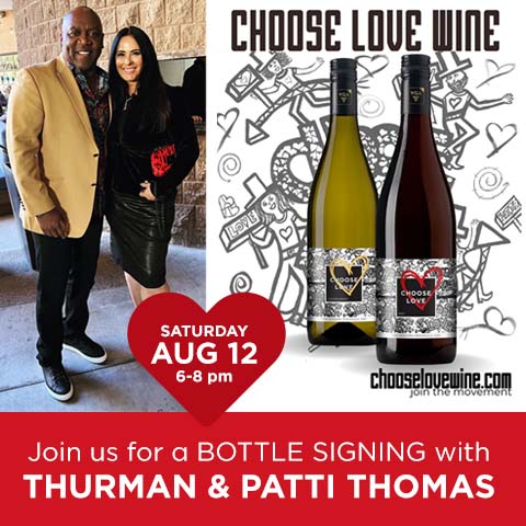 Meet Thurman Thomas & The Ghost (a.k.a. Patti Thomas) | WineTransit.com