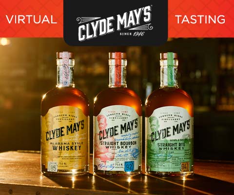 Clyde May's Whiskey Virtual Testing | WineMadeEasy.com