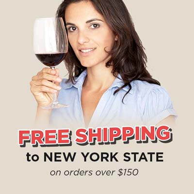 Free Shipping to New York State on orders over $150!