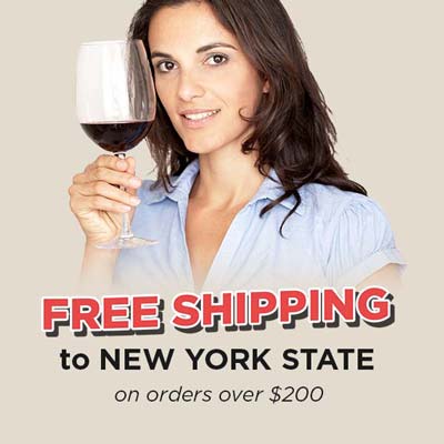 Free Shipping to New York State on orders over $200!