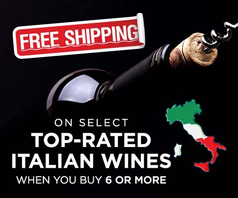 Free Shipping on Top Rated Italian Wines   | WineDeals.com