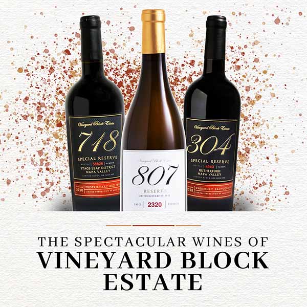 The Spectacular Wines of Vineyard Block Estate